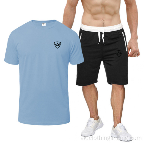 Tričká s krátkym rukávom a kraťasy letné športové oblečenie